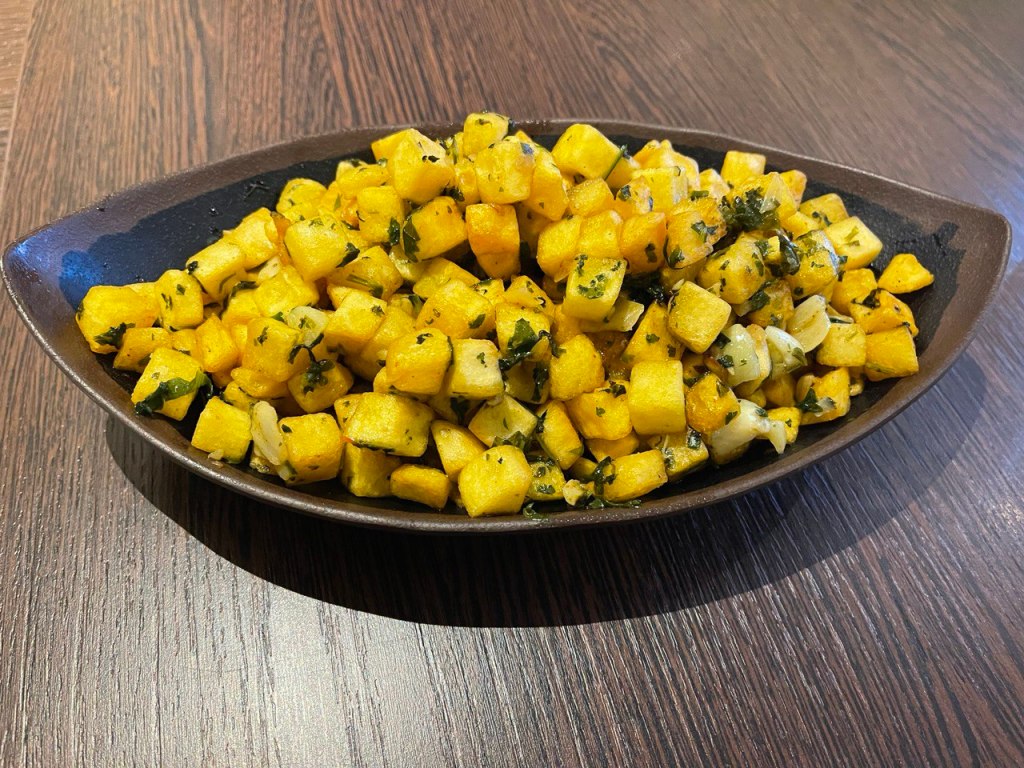 Batata harra (végan)