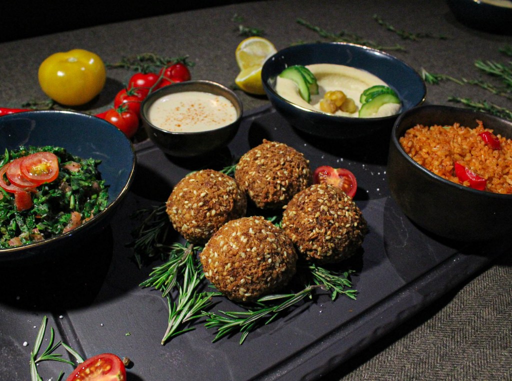 Assiette Falafel (végan)